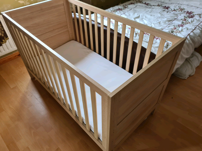 mothercare stretton cot bed